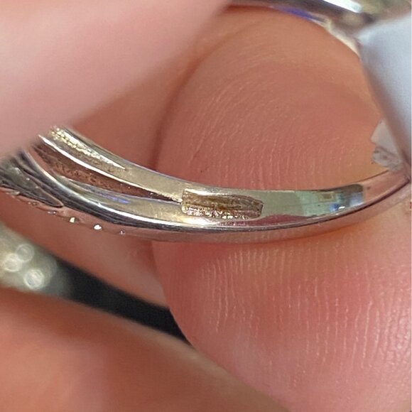 Ring Size 9 Sterling Silver 925 Women Semi-Precious Stone - Picture 7 of 9